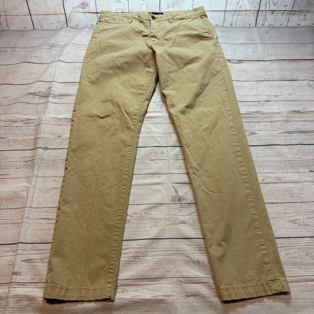 American Eagle Next Level‎ Flex Slim Straight Khaki Pants 32x32